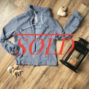 Women’s Size Small Striped Jacket